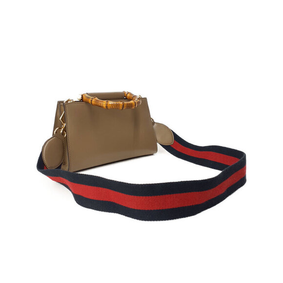 Gucci Nim Fair Leather Tote Bag - Picture 2 of 9